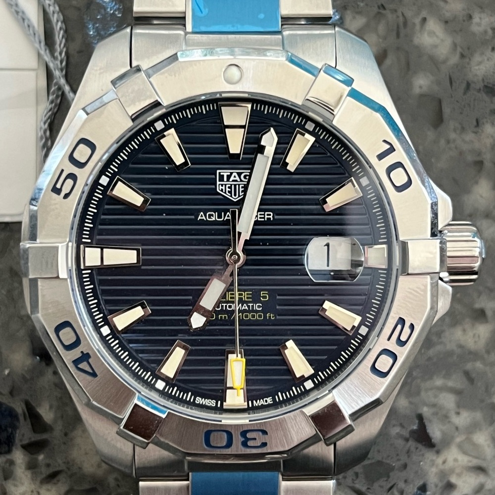 Tag Heuer aquraracer auto way2012 clone watch